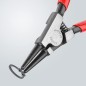 Preview: KNIPEX Sicherungsringzange für Außenringe auf Wellen, 140 mm, 46 11 A1