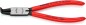 Preview: Knipex Sicherungsringzange für Innenringe in Bohrungen, schwarz atramentiert, mit Kunststoff überzogen, 170 mm, 44 21 J21