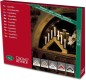 Preview: Konstsmide Holzleuchter, Natur, 7 klare Birnen, 230V, 2262-100