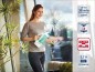Preview: Leifheit Fenstersauger Set Dry and Clean mit 28 cm Saugdüse für 360° streifenfreie Reinigung, 51000
