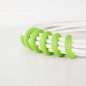 Preview: MLINE Cable Candy, Kabelhalter und Ordner, 2 Stk. Schlange grün, CC010