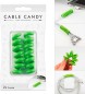 Preview: MLINE Cable Candy, Kabelhalter und Ordner, 2 Stk. Schlange grün, CC010