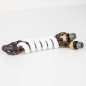 Preview: MLINE Cable Candy, Kabelhalter und Ordner, Kleine Schlange pink/weiß/grün, CC012