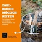 Preview: Petromax Atago Grill, Tischgrill für den Einsatz beim Camping, Edelstahl, atago