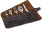 Preview: Petromax Bestecktasche aus Leder, für Petromax Camping Besteck, ta-cutlery1