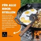 Preview: Petromax Feuerpfanne mit Henkeln, aus Gusseisen für alle Herdarten, DM 25 cm, fp25h-t