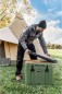 Preview: Petromax Haftauflage für Kühlbox 50 liter, Drachenemblem, braun, kx50-padw-d