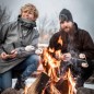 Preview: Petromax Lagerfeuer-Spieß, mit Zwei umgebogenen Zinken, 2 Stück, Silber, ls2