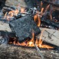 Preview: Petromax Sandwicheisen Form, Schwarz - Robustes Gusseisen Sandwichmaker, Ideal für Lagerfeuer, Camping & Outdoor-Küche, Perfekt für Toasts und Sandwiches sw-iron