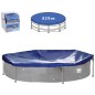 Preview: Happy People Poolabdeckung, geeignet für Ø 270 cm, blau, 79242