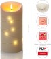 Preview: Schlaraffenland Elephant LED Outdoor Kerze CORRO,10 x 20 cm, creme/Echtwachs, 11207