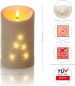 Preview: Schlaraffenland Elephant LED Outdoor Kerze CORRO, 10x16 cm, creme/Echtwachs, 11206