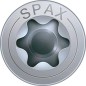 Preview: SPAX Universalschraube, 4 x 40 mm, 500 Stück, Teilgewinde, Senkkopf, T-STAR plus T20, 4CUT, WIROX, 4191010400406