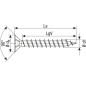 Preview: SPAX Universalschraube YELLOX, 4.5 x 30 mm, 150 Stück, 4081020450307