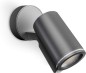 Preview: Steinel LED Strahler Spot ONE S anthrazit, 90° Bewegungsmelder, inkl. LED GU10-Leuchtmittel, per Kabel vernetzbar, 58616