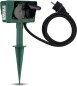 Preview: Stromverteiler Gartensteckdose Erdspiess, 4-fach IP44 0595009555