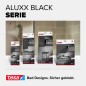 Preview: tesa ALUXX BLACK Eck-Duschablage, mattschwarz, für Dusche und Badewanne, 40505-00000-00