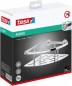 Preview: tesa ALUXX Eckablage für die Dusche, Aluminium, verchromt, rostfrei, inkl. Klebelösung, tiefer Boden 40203-00000-00