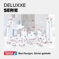 Preview: tesa DELUXXE Duschkorb, exquisites Design, inkl. Klebelösung, 40412-00000-00