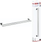 Preview: tesa Elegaant Doppelte Handtuchstange, Metall, verchromt, Klebelösung, 50mm x 630mm x 113mm, 40437-00000-00