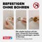 Preview: tesa MOON Bronze Bademantelhaken, selbstklebend, Metall PVD beschichtet, 40604-00000-00