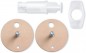 Preview: tesa Power.Kit-Adapter BK43-2, selbstklebendes Ersatzteil-Set, Metallplatte, Durchmesser 34mm, Höhe 16mm, Bolzenlänge 12mm 40349-00000-00