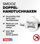 Preview: tesa SMOOZ Handtuchhaken, verchromter Edelstahl, inkl. Klebelösung, 40630-00000-00