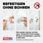 Preview: tesa SMOOZ Handtuchhaken, verchromter Edelstahl, inkl. Klebelösung, 40630-00000-00