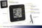 Preview: TFA Dostmann Digitales Thermo-Hygrometer STYLE, schwarz, 30.5021.01