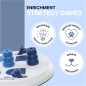 Preview: TRIXIE Dog Activity, Flip Board Strategiespiel für Hunde, ø 23cm, 32026