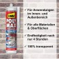 Preview: UHU POLY MAX Montagekleber 300g Transparent, 47855