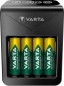 Preview: VARTA Ladegerät LCD Plug Charger+ inkl. 4X AA Akkus, 57687101441