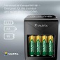Preview: VARTA Ladegerät LCD Plug Charger+ inkl. 4X AA Akkus, 57687101441