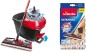 Preview: Vileda Ultramat Turbo Komplett Box Bodenwischer Set & Ultra max Bodenwischer, Polyester, Weiß/Rot, VIMAUTURBO