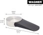 Preview: WAGNER Bodentürstopper SCREW OR GLUE FLOOR EH 5116, DM 50 x 65 x 17 mm, 15511611