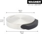 Preview: WAGNER Bodentürstopper SCREW OR GLUE FLOOR EH 5121, DM 90 mm, 15512111