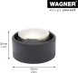 Preview: WAGNER Bodentürstopper SCREW OR GLUE FLOOR EH 5171, DM 50 mm, 15517111