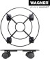 Preview: WAGNER Pflanzenroller DRAHT GH 0943, Ø 30 x 6,5 cm, aus beschichtetem Stahl, 20094301