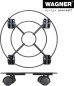 Preview: WAGNER Pflanzenroller DRAHT GH 0943, Ø 30 x 6,5 cm, aus beschichtetem Stahl, 20094301