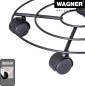 Preview: WAGNER Pflanzenroller DRAHT GH 0945, Ø 35 x 6,3 cm, aus beschichtetem Stahl, 20094501