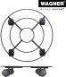 Preview: WAGNER Pflanzenroller DRAHT GH 0945, Ø 35 x 6,3 cm, aus beschichtetem Stahl, 20094501