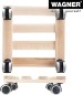 Preview: WAGNER Pflanzenroller GH0097, 25 x 25 x 8 cm, Buche natur, 20009701