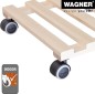 Preview: WAGNER Pflanzenroller GH 0438, 34 x 34 x 8 cm, aus Massivholz, 20043801