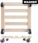 Preview: WAGNER Pflanzenroller GH 0438, 34 x 34 x 8 cm, aus Massivholz, 20043801