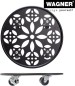 Preview: WAGNER Pflanzenroller GH 0936, Ø 30 x 5,5 cm, aus Stahl, 20093601