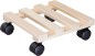 Preview: Wagner Pflanzenroller GreenHome, 25 cm, Holz, Buche Natur, 20043901