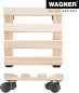 Preview: Wagner Pflanzenroller GreenHome, 25 cm, Holz, Buche Natur, 20043901