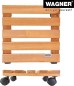 Preview: Wagner Pflanzenroller TOSCANA GH 0152, 29 x 29 x 8 cm, aus FSC®-Massivholz, 20015201