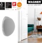 Preview: WAGNER Wandtürstopper SCREW OR GLUE WALL EH 5132, 38 x 16 mm, 15513211