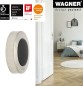 Preview: WAGNER Wandtürstopper SCREW OR GLUE WALL EH 5140, 38 x 14 mm, 15514011